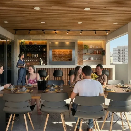 Vista General Quincho