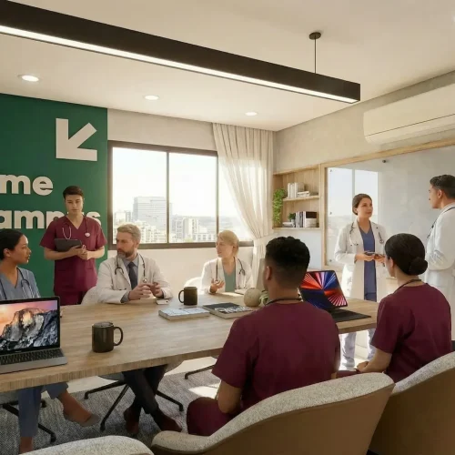 Vista General Sala de Estudio